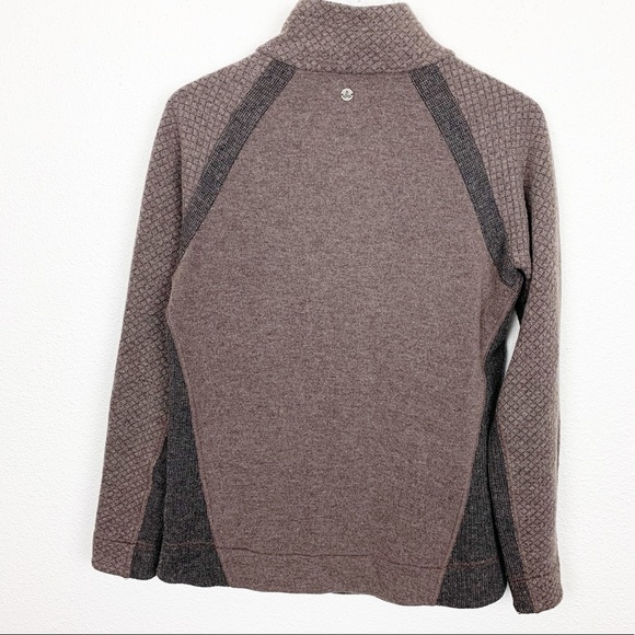 Prana Brandie Wool Blend Sweater in Weathered Wood - Picture 8 of 13